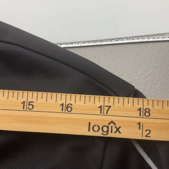 VTG Puma Mens Medium Black Gray Track Jacket Y2K Retro Full Zip*Read - Picture 9 of 15